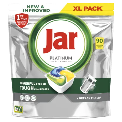 Jar Platinum Lemon All In One Mosogatókapszula, 90 db termékhez kapcsolódó kép