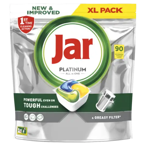 Jar Platinum Lemon All In One Mosogatókapszula, 90 db termékhez kapcsolódó kép