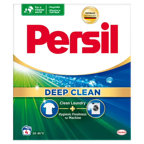 Persil mosószer fehér és világos ruhákhoz 4 mosás 240 g termékhez kapcsolódó kép