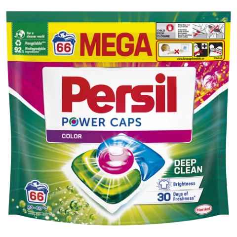 Persil Power Caps Color mosószer színes ruhához 66 mosás 924 g termékhez kapcsolódó kép
