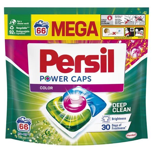 Persil Power Caps Color mosószer színes ruhához 66 mosás 924 g termékhez kapcsolódó kép