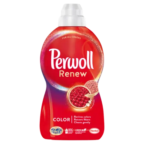 Perwoll Renew Color finommosószer színes textíliákhoz 18 mosás 990 ml termékhez kapcsolódó kép