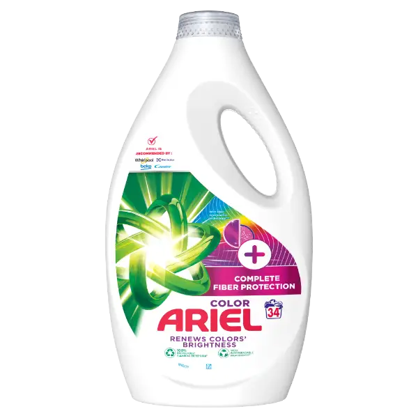Ariel Folyékony Mosószer 1.7l, 34 Mosáshoz, +Complete Fiber Protection termékhez kapcsolódó kép