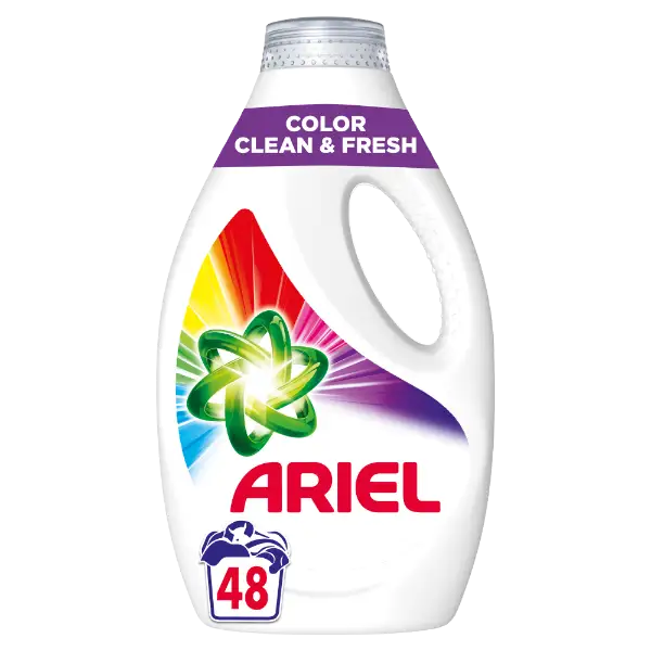Ariel Folyékony Mosószer 2.4l, 48 Mosáshoz, Color Clean & Fresh termékhez kapcsolódó kép