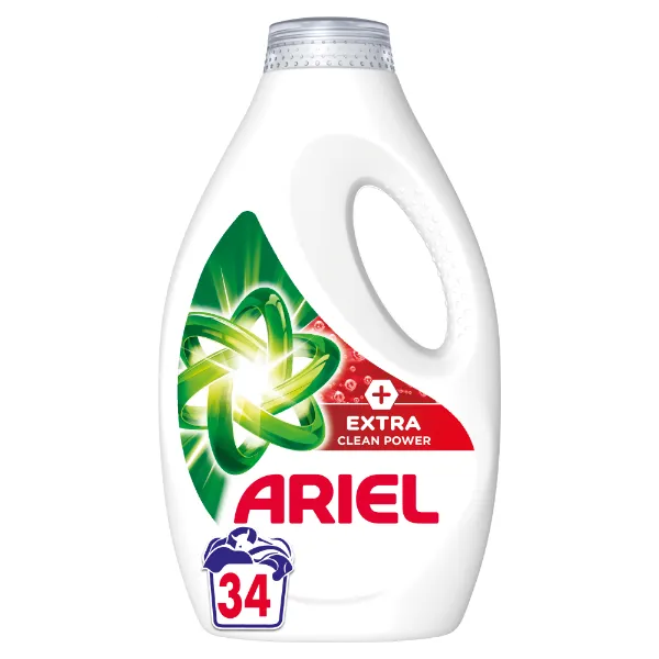 Ariel Folyékony Mosószer +Extra Clean Power 34 Mosáshoz, 1,7 L termékhez kapcsolódó kép