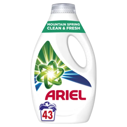 Ariel Folyékony Mosószer Mountain Spring Clean & Fresh 43 Mosáshoz, 2,15 L termékhez kapcsolódó kép