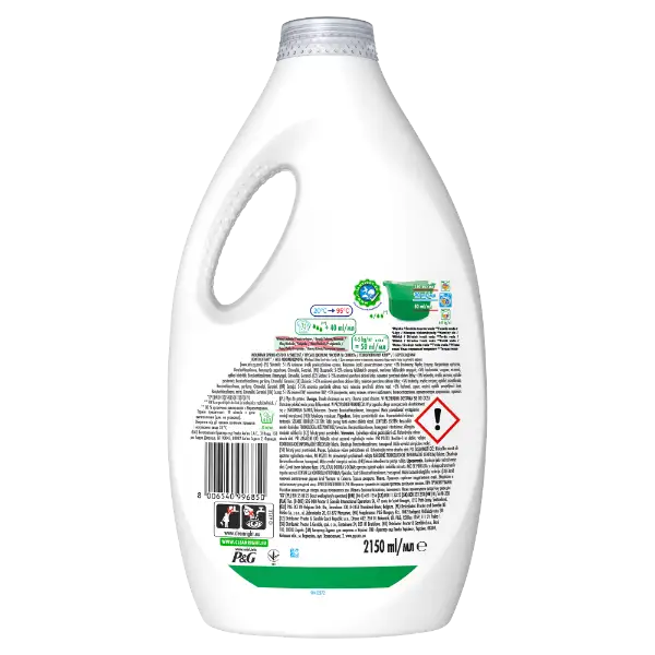 Ariel Folyékony Mosószer Mountain Spring Clean & Fresh 43 Mosáshoz, 2,15 L termékhez kapcsolódó kép