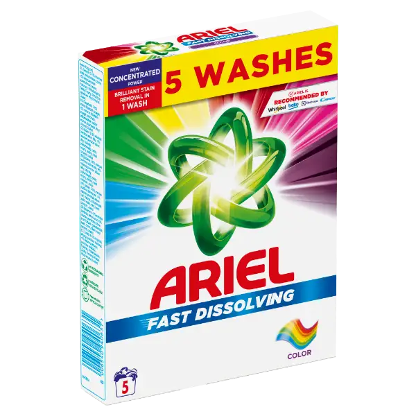Ariel Mosópor, 275g, 5 Mosáshoz, Color termékhez kapcsolódó kép