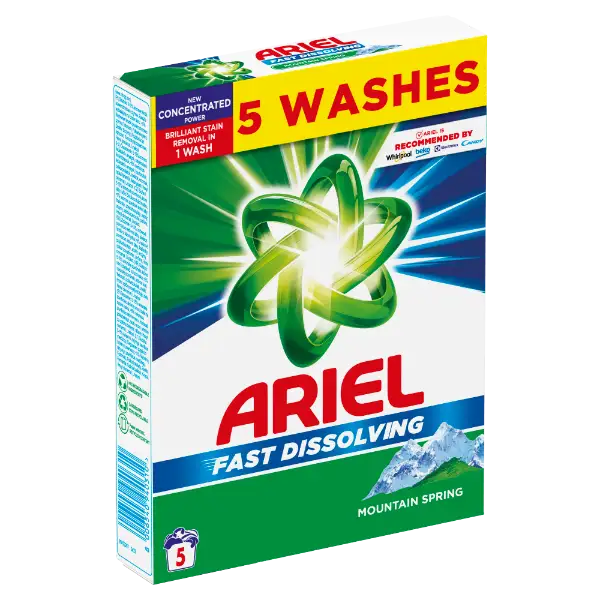 Ariel Mosópor, 275 g, 5 Mosáshoz, Mountain Spring termékhez kapcsolódó kép