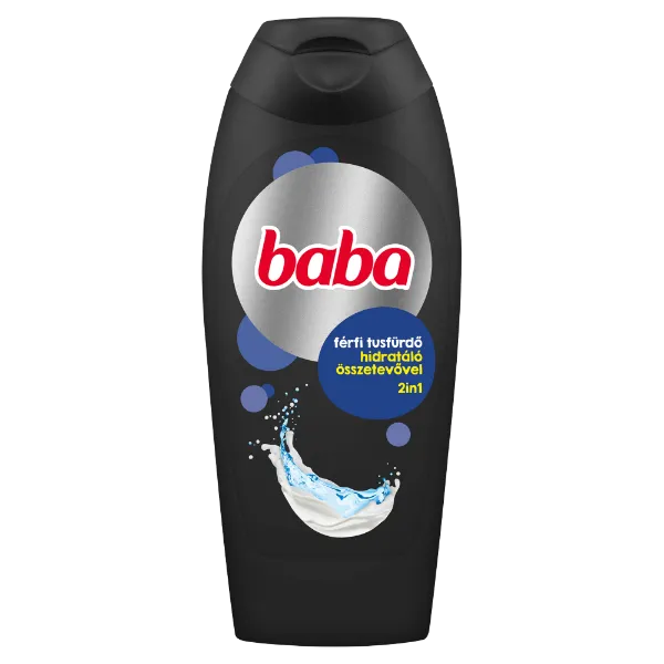 Baba 2in1 férfi tusfürdő hidratáló összetevővel 400 ml termékhez kapcsolódó kép