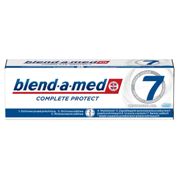 Blend-a-med Complete Protect 7 Crystal White Fogkrém 75 ml termékhez kapcsolódó kép