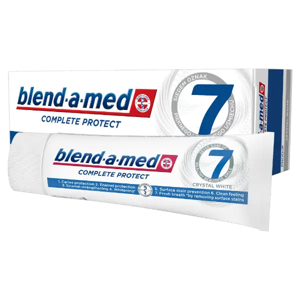Blend-a-med Complete Protect 7 Crystal White Fogkrém 75 ml termékhez kapcsolódó kép