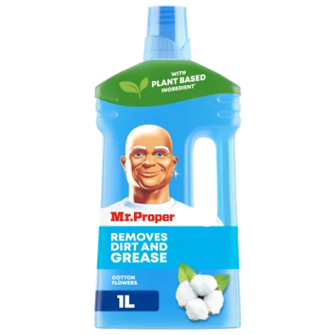 Mr Proper Univerzális Folyékony Padlótisztító, Cotton Flowers Illat, 1 l termékhez kapcsolódó kép