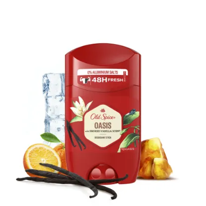 Old Spice Oasis Stift Dezodor Férfiaknak, 50 ml, 48 Órás Frissesség, 0% Alumíniumsó termékhez kapcsolódó kép