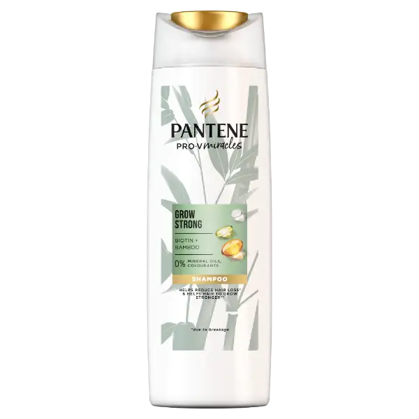 Pantene Grow Strong Sampon Bambusszal És Biotinnal, 300 ml termékhez kapcsolódó kép