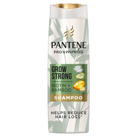 Pantene Grow Strong Sampon Bambusszal És Biotinnal, 300 ml termékhez kapcsolódó kép