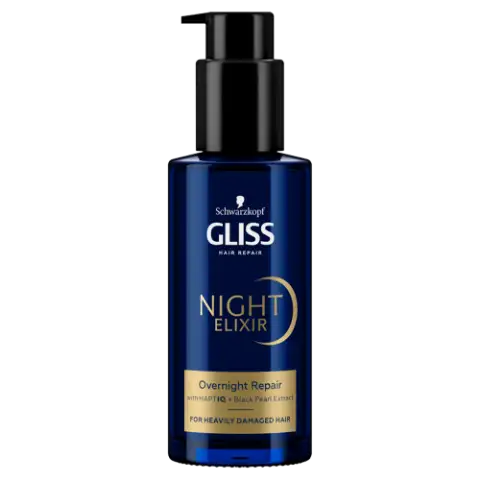 Gliss éjszakai hajpakolás sérült hajra 100 ml termékhez kapcsolódó kép