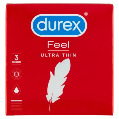 Durex Feel Ultra Thin óvszer 3 db termékhez kapcsolódó kép