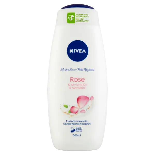 NIVEA Rose & Almond Oil krémtusfürdő 500 ml termékhez kapcsolódó kép