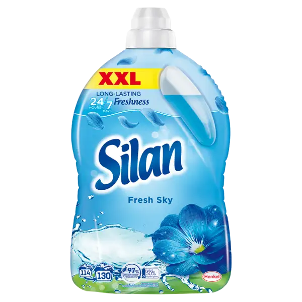 Silan Freshness Fresh Sky textilöblítő koncentrátum 130 mosás 2860 ml termékhez kapcsolódó kép