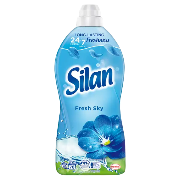 Silan Freshness Fresh Sky textilöblítő koncentrátum 76 mosás 1672 ml termékhez kapcsolódó kép