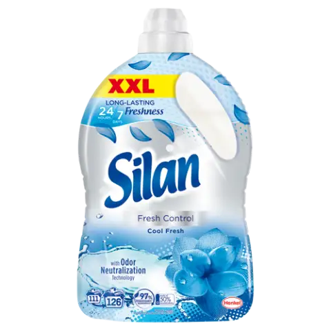 Silan Fresh Control Cool Fresh textilöblítő koncentrátum 126 mosás 2772 ml termékhez kapcsolódó kép