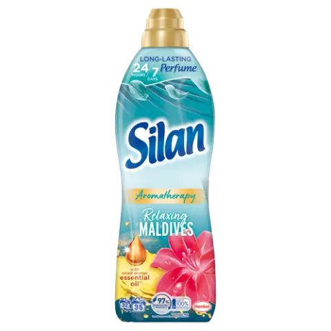 Silan Aromatherapy Relaxing Maldives textilöblítő koncentrátum 35 mosás 770 ml termékhez kapcsolódó kép