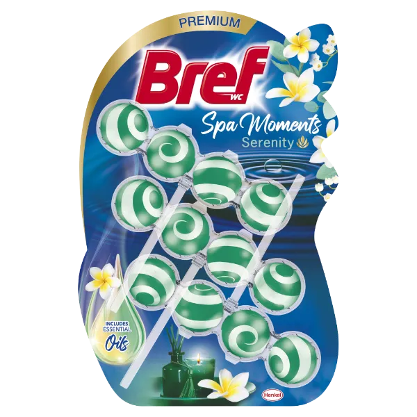 Bref Spa Moments Serenity WC frissítő 3 x 50 g termékhez kapcsolódó kép
