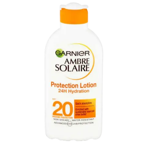 Garnier Ambre Solaire SPF 20 Napozótej 200 ml termékhez kapcsolódó kép