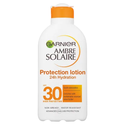 Garnier Ambre Solaire SPF 30 Napozótej 200 ml termékhez kapcsolódó kép