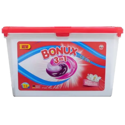 BONUX mosókapszula Pure Magnolia 12 db termékhez kapcsolódó kép