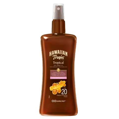 Hawaiian Tropic Protective vízálló kókuszolajjal és guava-kivonattal kevert napolaj SPF20 200 ml termékhez kapcsolódó kép