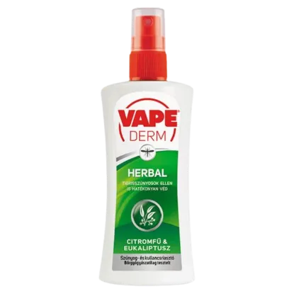 Vape Derm Herbál szúnyog- és kullancsriasztó pumpás aeroszol 100 ml termékhez kapcsolódó kép