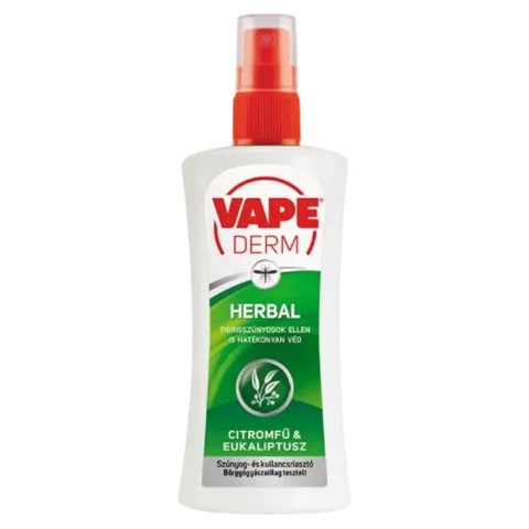 Vape Derm Herbál szúnyog- és kullancsriasztó pumpás aeroszol 100 ml termékhez kapcsolódó kép