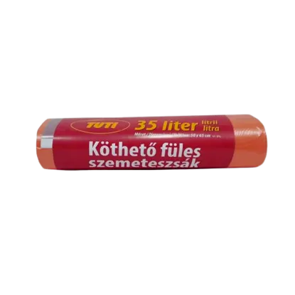TUTI Köthető füles szemeteszsák 35 l 20 db termékhez kapcsolódó kép
