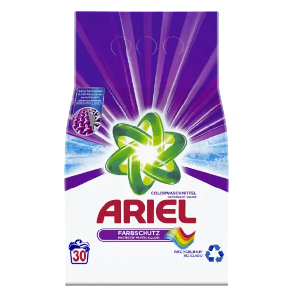 Ariel Color+ Mosópor, 30 Mosáshoz, 1,95 KG termékhez kapcsolódó kép