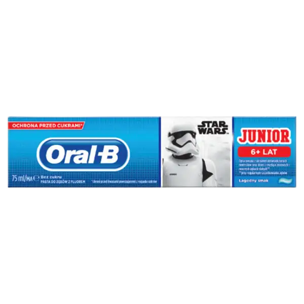 Oral-B Junior Star Wars Fogkrém 75ml, 6 Éves Kortól termékhez kapcsolódó kép