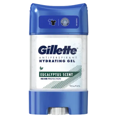 Gillette Eukaliptusz Izzadásgátló Dezodor Hidratáló Gél Férfiaknak termékhez kapcsolódó kép