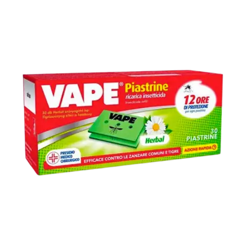 Vape Herbál Szúnyogirtó lap 30 lap  termékhez kapcsolódó kép