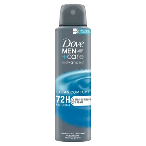 Dove Men+Care Advanced Clean Comfort izzadásgátló 150 ml termékhez kapcsolódó kép