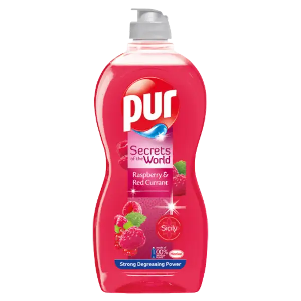 Pur Power Raspberry & Red Currant kézi mosogatószer 450 ml termékhez kapcsolódó kép