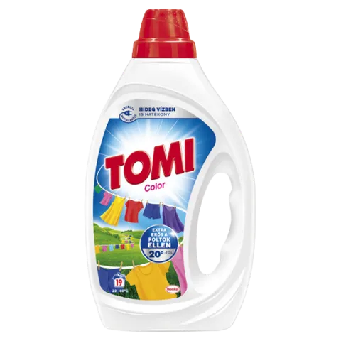 Tomi Color folyékony mosószer színes ruhákhoz 19 mosás 855 ml termékhez kapcsolódó kép