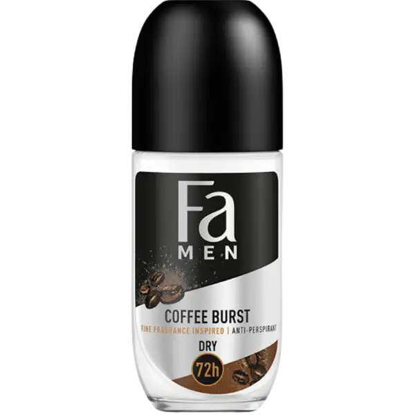 Fa Men Coffee Burst izzadásgátló roll-on 50 ml termékhez kapcsolódó kép