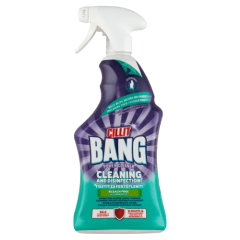 Cillit Bang Power Cleaner tisztító és klórmentes fertőtlenítő spray 750 ml termékhez kapcsolódó kép