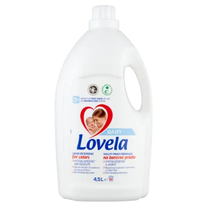 Lovela Baby folyékony mosószer színes ruhákhoz 50 mosás 4,5 l termékhez kapcsolódó kép