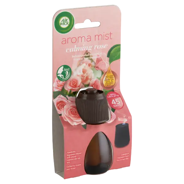 Air Wick Aroma Mist Nyugtató rózsa aroma diffúzor utántöltő 20 ml termékhez kapcsolódó kép