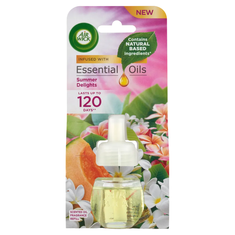 Air Wick Nyári Hangulatok elektromos utántöltő légfrissítő készülékhez 19 ml