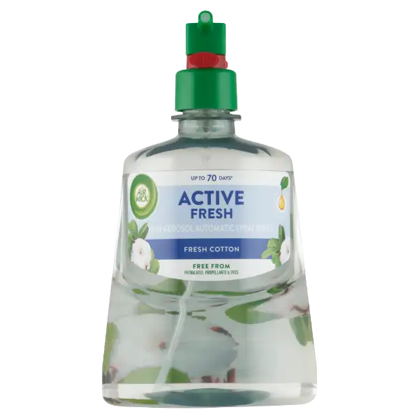 Air Wick Active Fresh Friss Pamut utántöltő 228 ml termékhez kapcsolódó kép