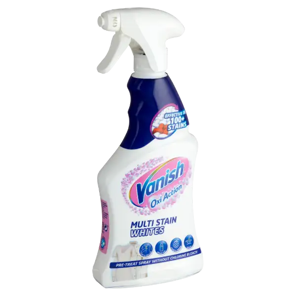 Vanish Oxi Action folteltávolító és fehérítő előkezelő spray 500 ml termékhez kapcsolódó kép
