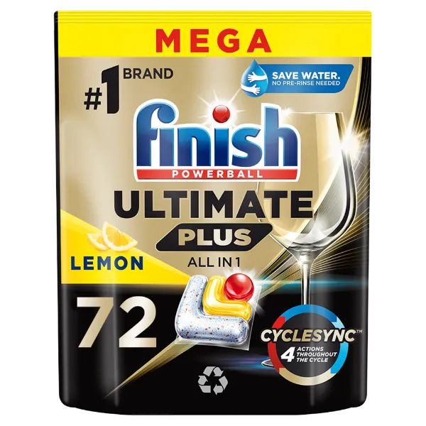 Finish Powerball Ultimate Plus All in 1 Citrom mosogatógép kapszula 72 db 878,4 g termékhez kapcsolódó kép